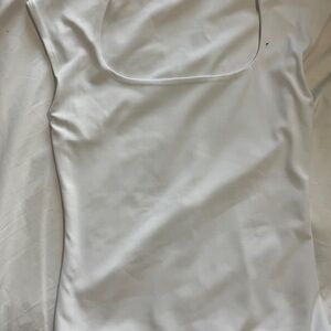 Express Ivory Body Contour Top